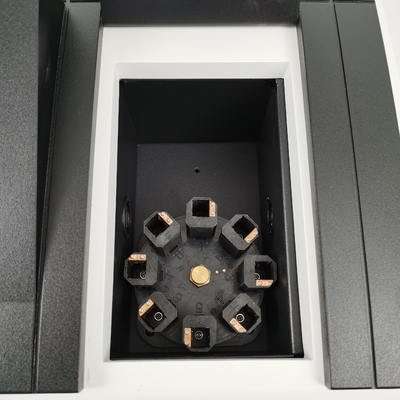 Spettrofotometro a schermo LCD visibile a lampada alogenica da 7 pollici per misurazioni in laboratorio medico