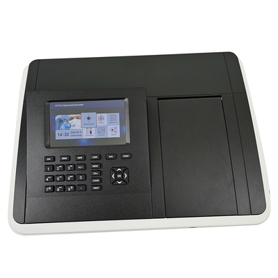 Display LCD a fascio singolo 2nm larghezza di banda 7 pollici Chn Vis 325-1000nm Spettrofotometro