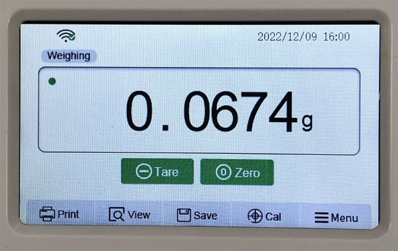 Bilancio di laboratorio accurato Bilancio analitico Calibrazione esterna 0.1mg Bilancio elettronico