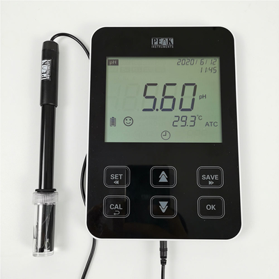 5 pollici LCD Touch Panel Tablet pH mV Meter con calibrazione a 3 punti e alta precisione
