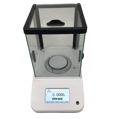 4.3 pollici LCD touch screen bilancia di laboratorio 120g bilancia analitica per test di alta precisione