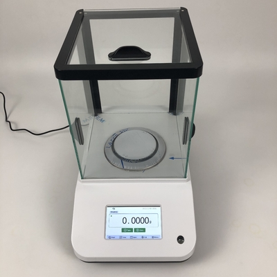 4.3 pollici LCD touch screen bilancia di laboratorio 120g bilancia analitica per test di alta precisione
