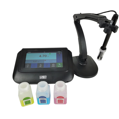 Laboratorio pH-metro a touchscreen capacitivo con calibrazione a 2 punti
