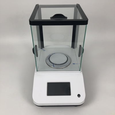 Bilancio di laboratorio Strumenti a schermo sensoriale Calibrazione interna 0.01mg 50g con porta USB