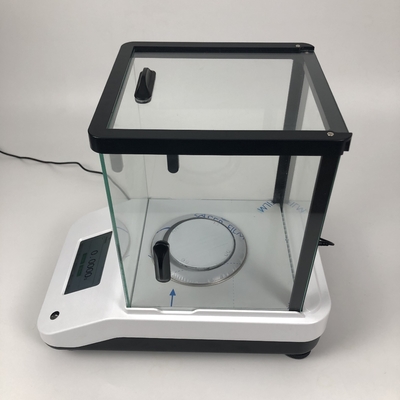 Bilancio di laboratorio Strumenti a schermo sensoriale Calibrazione interna 0.01mg 50g con porta USB