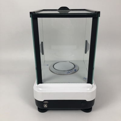 Bilancio di laboratorio Strumenti a schermo sensoriale Calibrazione interna 0.01mg 50g con porta USB