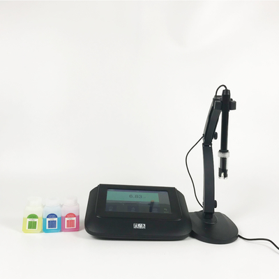 Alte risoluzioni 7 pollici Color LCD Touch Screen Laboratorio Digital mV ph Meter per rifiuti idrici