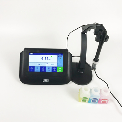 Alte risoluzioni 7 pollici Color LCD Touch Screen Laboratorio Digital mV ph Meter per rifiuti idrici