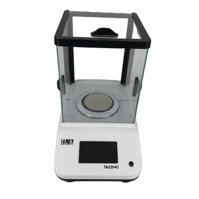 Scala digitale touch screen di laboratorio con alta precisione di lettura di 0,01 mg