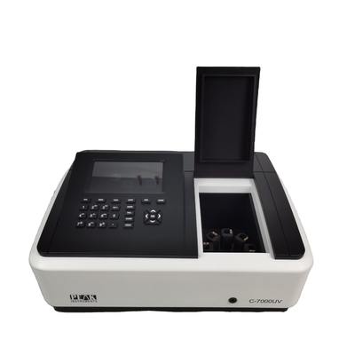 7 pollici LCD Display Single Beam Laboratory Spectrophotometer per la gamma di lunghezza d'onda 320-1100nm