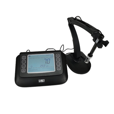 6.5 pollici schermo LCD Laboratorio pH mV Meter con supporto ODM e 0.1/0.01pH Risoluzione