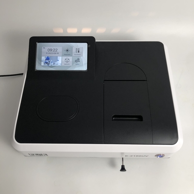 Supporto OEM 320-1100nm 4nm Single Beam Visible Spectrophotometer con touch screen