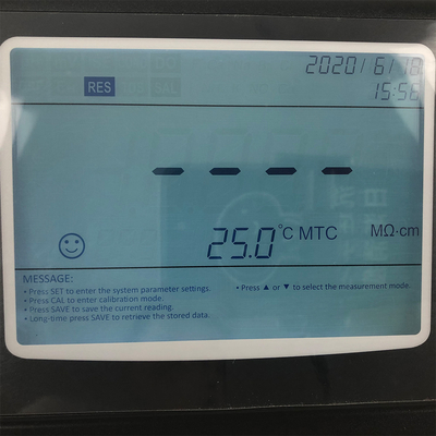 Elettrodo costante 0,1/1/10cm-1 6,5 pollici LCD Display Conduttività TDS Salinità