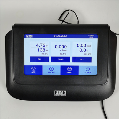 DC12V/1A Multiparametro di laboratorio touch screen Conduttività TDS Salinità Ossigenometro disciolto