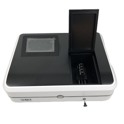 Grande schermo LCD touch Display Spettrofotometro visibile a fascio singolo con porta di uscita USB