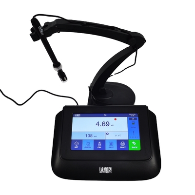 Altamente accurato 3 in 1 PH Meter con accuratezza ±0,02pH e gamma di temperatura -10C-110C