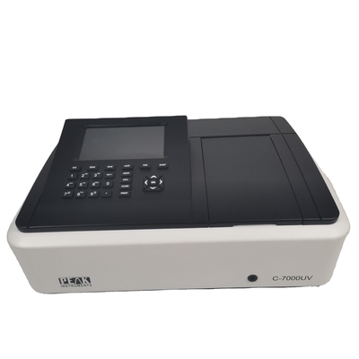 360nm Stray Light Lab Single Beam Visible Spectrophotometer 320-1100nm Larghezza di banda di 2nm