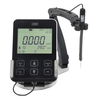 5 pollici Touch Panel Acqua TDS Conduttività Meter Peak Instruments Laboratory Benchtop