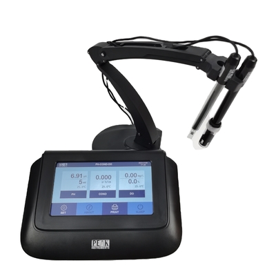 0.01/0.1/1μS/cm Disponibilità del banco di prova Calibrazione automatica PH Conduttivity Meter