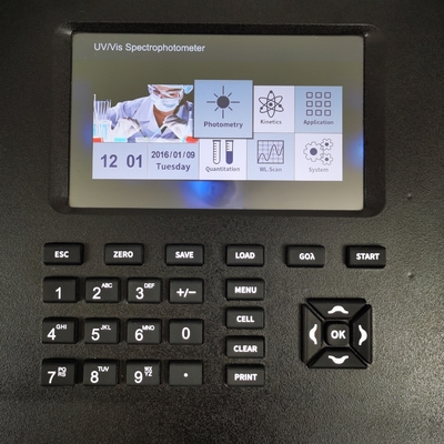Supporto ODM personalizzato Peak Instruments Laboratory 2nm Bandwidth Visible Spectrophotometer