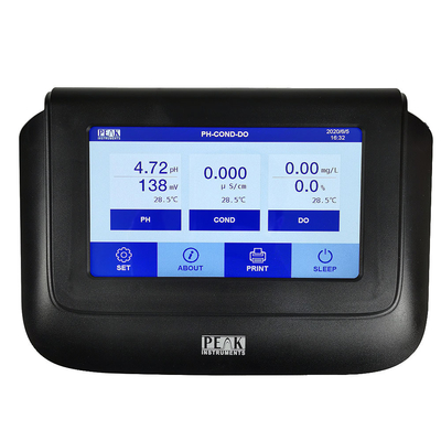 Metro portatile di pH dell'acqua e di conduttività digitale per analisi accurate in laboratorio