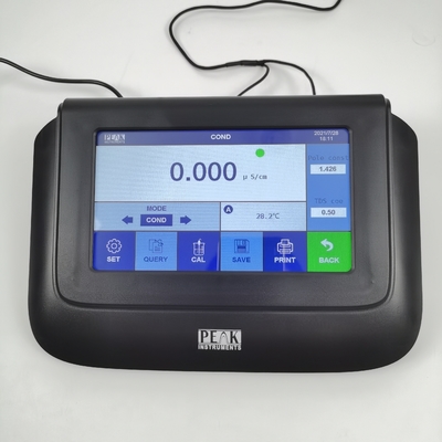 7 pollici touch screen test dell' acqua sul bancone 5 in 1 Ec Meter per analisi multiparametro