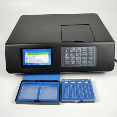 Errore di base ±2%FS 4,3 pollici Color LCD Screen Bench Turbidity Meter con sorgente luminosa LED