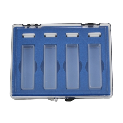 2 finestre lucide PEAK Instruments Laboratory 1cm 10mm Spettrofotometro Cuvette di vetro