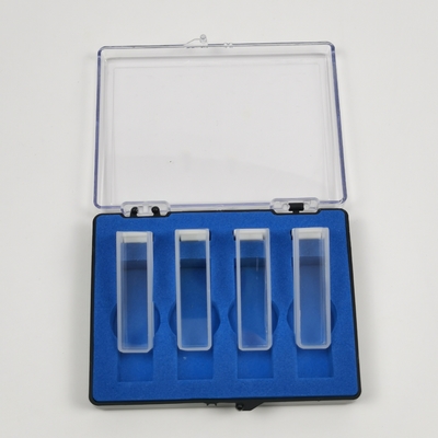 2 finestre lucide PEAK Instruments Laboratory 1cm 10mm Spettrofotometro Cuvette di vetro