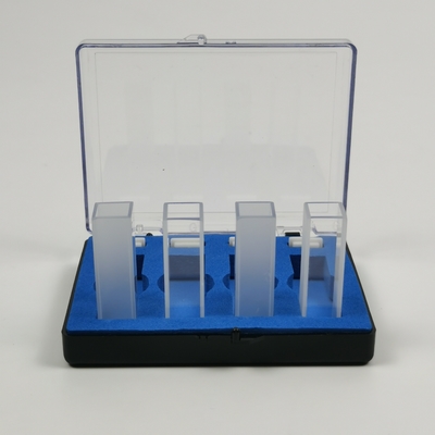 2 finestre lucide PEAK Instruments Laboratory 1cm 10mm Spettrofotometro Cuvette di vetro