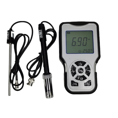 Display LCD Testatore di laboratorio personalizzato Calcolatore di pH digitale portatile con supporto personalizzato