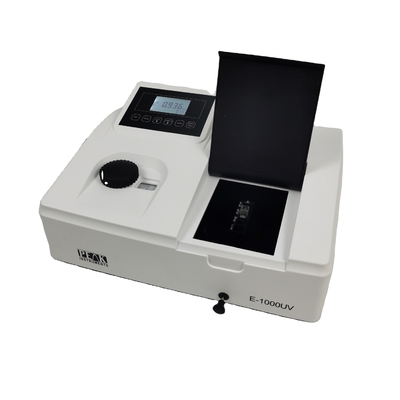 Spettrofotometro a gamma di lunghezza d'onda 190-1020 nm con e schermo LCD retroilluminato da 40*70 mm