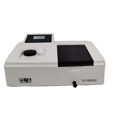 Spettrofotometro UV vis di 190-1020 nm per ospedali Fotometro a fascio singolo Tipo di base USA