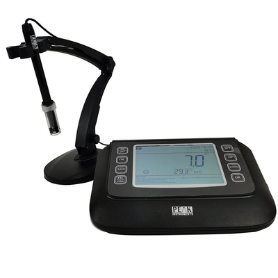 Esame dell'acqua ATC accurato sul banco di prova 3 in 1 PH MV Meter con compensazione di temperatura 0-100C