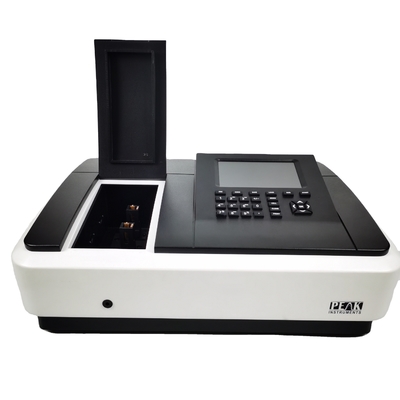 Spettrofotometro a doppio raggio UV professionale da 190 a 1100 nm con lampada al deuterio/tungsteno