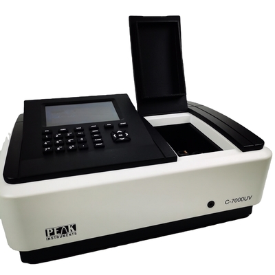 Spettrofotometro a raggio d'onda da 190 a 1100 nm a fascio singolo per l'elaborazione di microcomputer