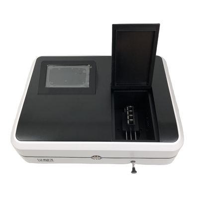 Stati Uniti 7 pollici LCD touch screen spettrophotometer con larghezza di banda di 2 nm e lunghezza focale zero