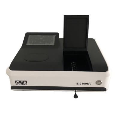 Spettrofotometro UV a raggio singolo da 190 a 1100 nm con porta di uscita USB e touch screen