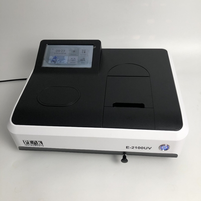 Spettrofotometro UV a raggio singolo da 190 a 1100 nm con porta di uscita USB e touch screen