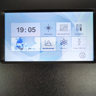 Analisi di laboratorio 190-1100nm T-9200S Spettrofotometro UV visibile con touch screen da 7 pollici
