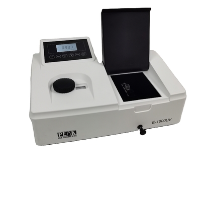PEAK Instruments Spettrofotometro UV visibile di base con raggio singolo e larghezza di banda di 4 nm