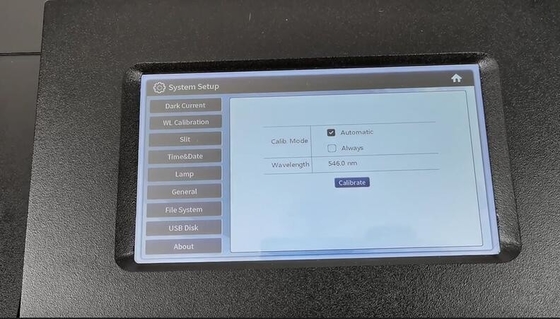 Spettrofotometro visibile UV T-9200 con larghezza di banda di 2 nm e touch screen
